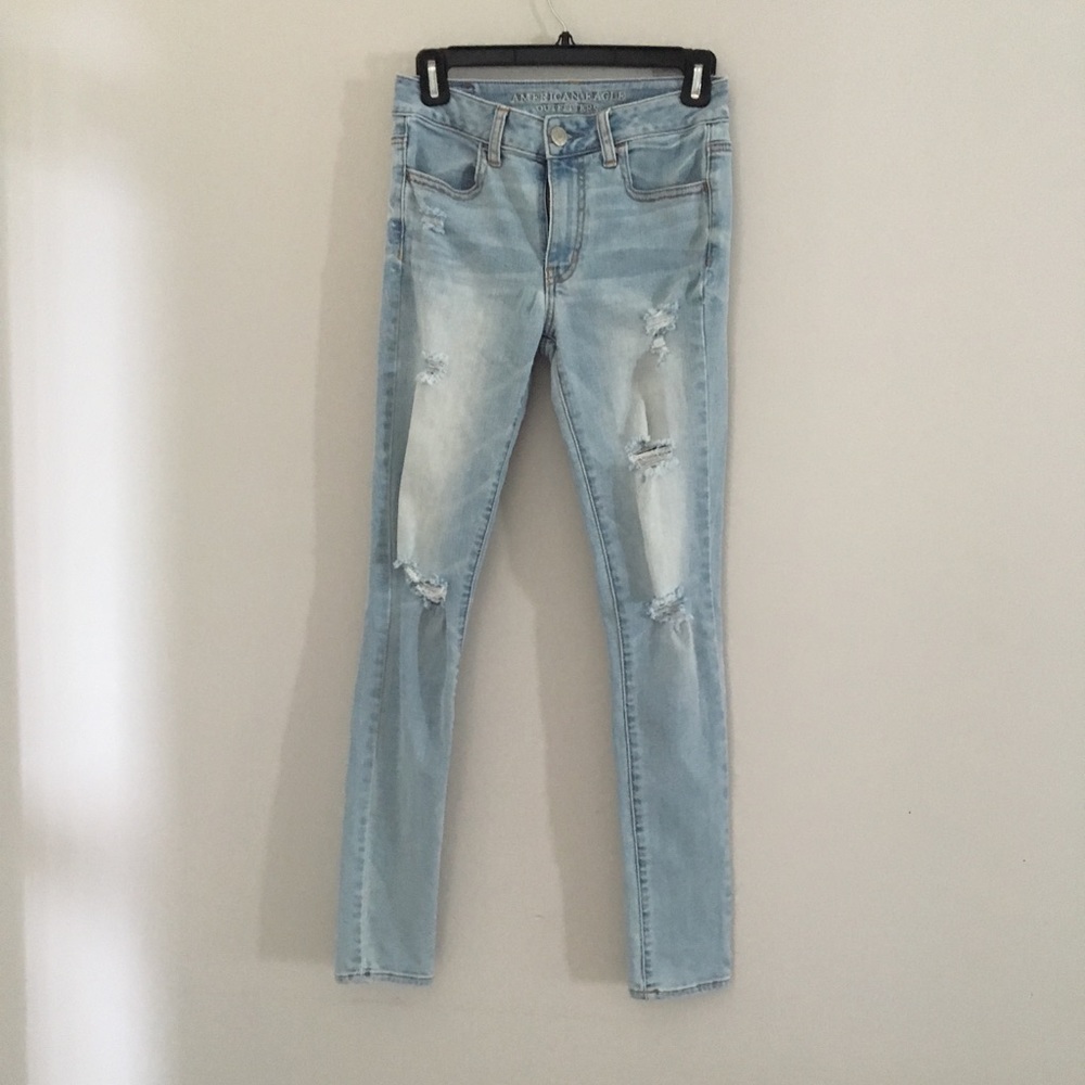 ⭐️American Eagle High Rise vintage Jeggings Size 2